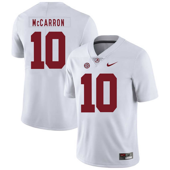 Alabama Crimson Tide 10 A.J. McCarron White Nike College Football Jersey Dzhi,We sell and wholesale Alabama Crimson Tide 10 A.J. McCarron White Nike College Football Jersey Dzhi on line form chian!